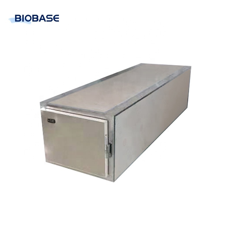 BIOBASE Hospital Stainless Steel Mortuary Freezer 6 Bodies Corpses Morgue Refrigerator Cabinet