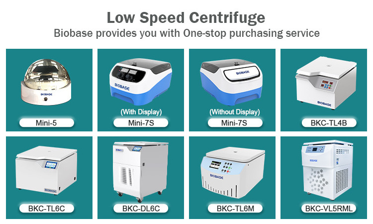 BIOBASE Centrifuge Factory laboratory table top low speed mini medical centrifuge machine for sale