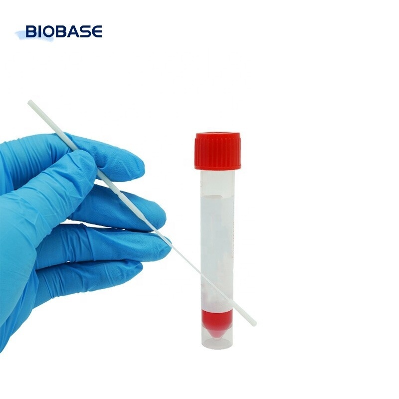 BIOBASE Disposable Sampling Tube Kit VTM 3ml With Nasal Throat Sampling Tube Kit for clinic