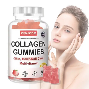 OEM Private Label Custom Formula Halal Collagen Supplement Anti-aging and Skin Whitening Collagen Gummies