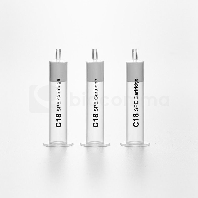 Lab use C18 Capped octadecyl Solid Phase Extraction cartridge SPE Column for Food analysis