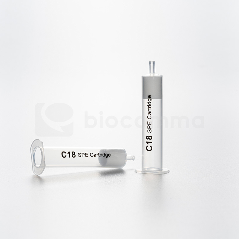 Lab use C18 Capped octadecyl Solid Phase Extraction cartridge SPE Column for Food analysis