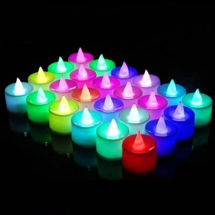 Home Decoration Candles Battery Powered Electric Flameless Led Tea Classic Window Christmas Light Candle