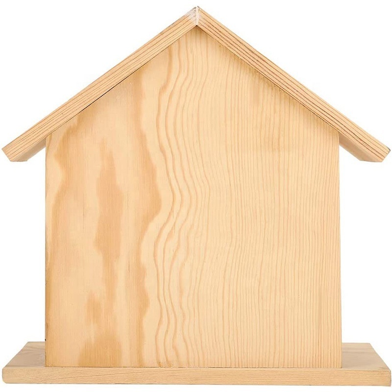 Outdoor Garden Decoration Wooden Bird House Handmade Wooden Bird Cage