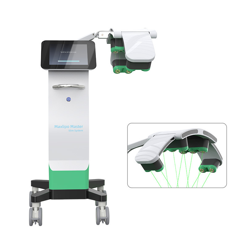 Professional 532nm Laser Diode 10d Maxlipo Laser Slimming Machine Green Light Physical Therapy Pain Relief Green Laser 10d Slim