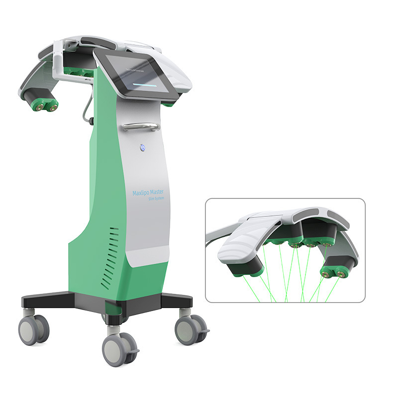 Professional 532nm Laser Diode 10d Maxlipo Laser Slimming Machine Green Light Physical Therapy Pain Relief Green Laser 10d Slim