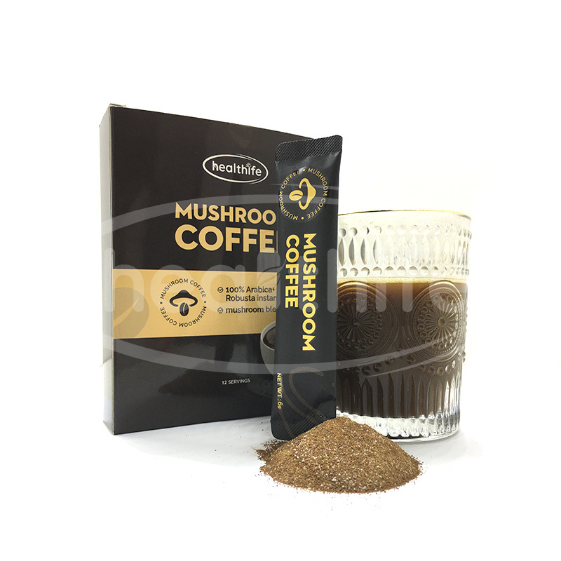 Private Label Organic Reishi Mix 6 in 1 Mushroom Coffee