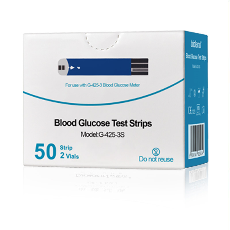 Bioland Wholesale diabetic blood glucose meter test strip glucometer strips