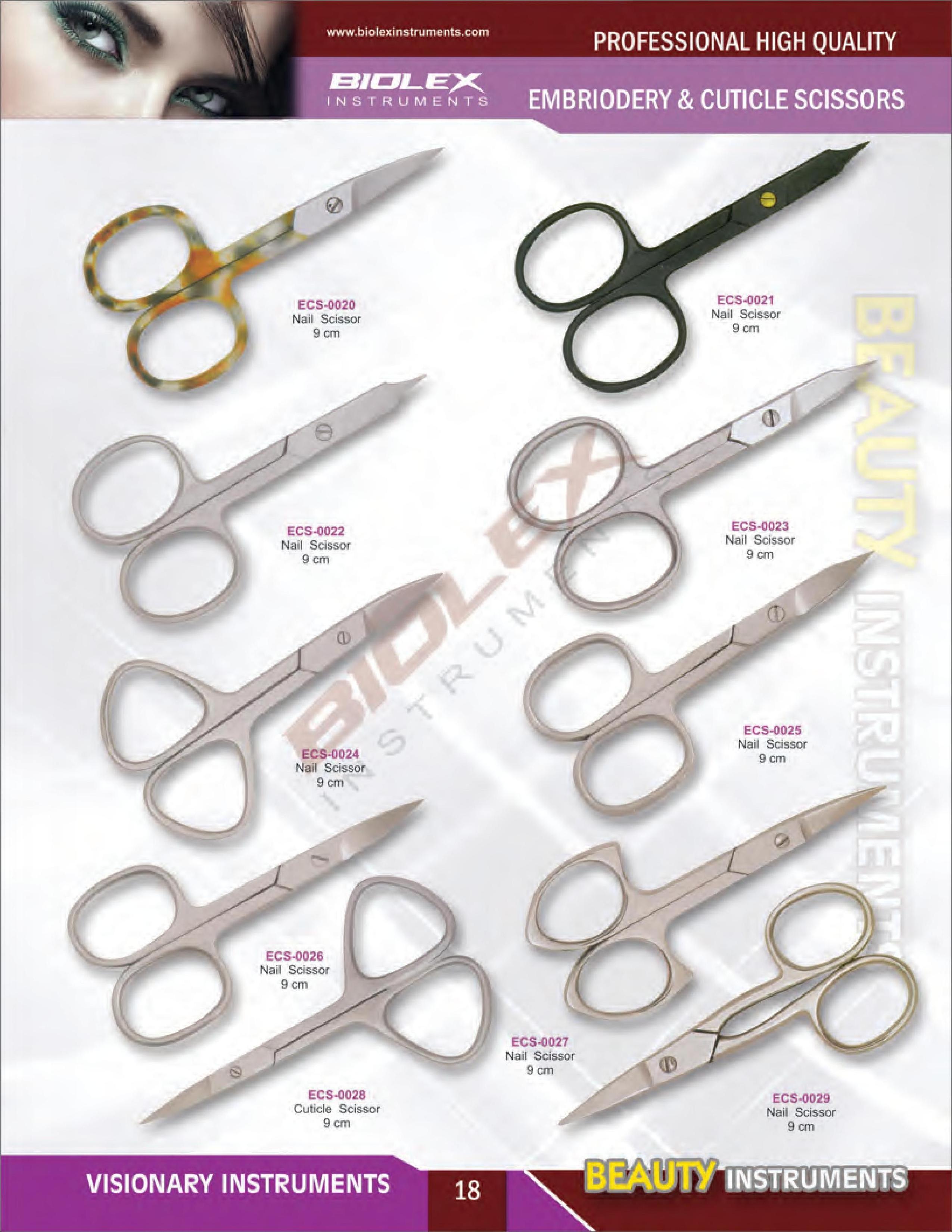 Own brand stainless steel eyelash eyebrow scissors and private label eyelash tweezers for false eyelash