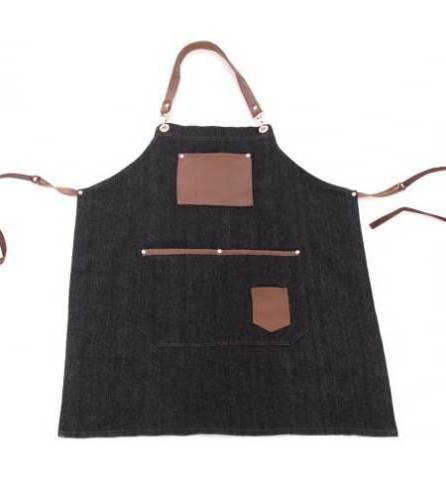 Wholesale Waterproof Custom Logo Work Cooking Chef Kitchen Hair Stylist Apron Salon Restaurant Coffee Shop Skirt Apron