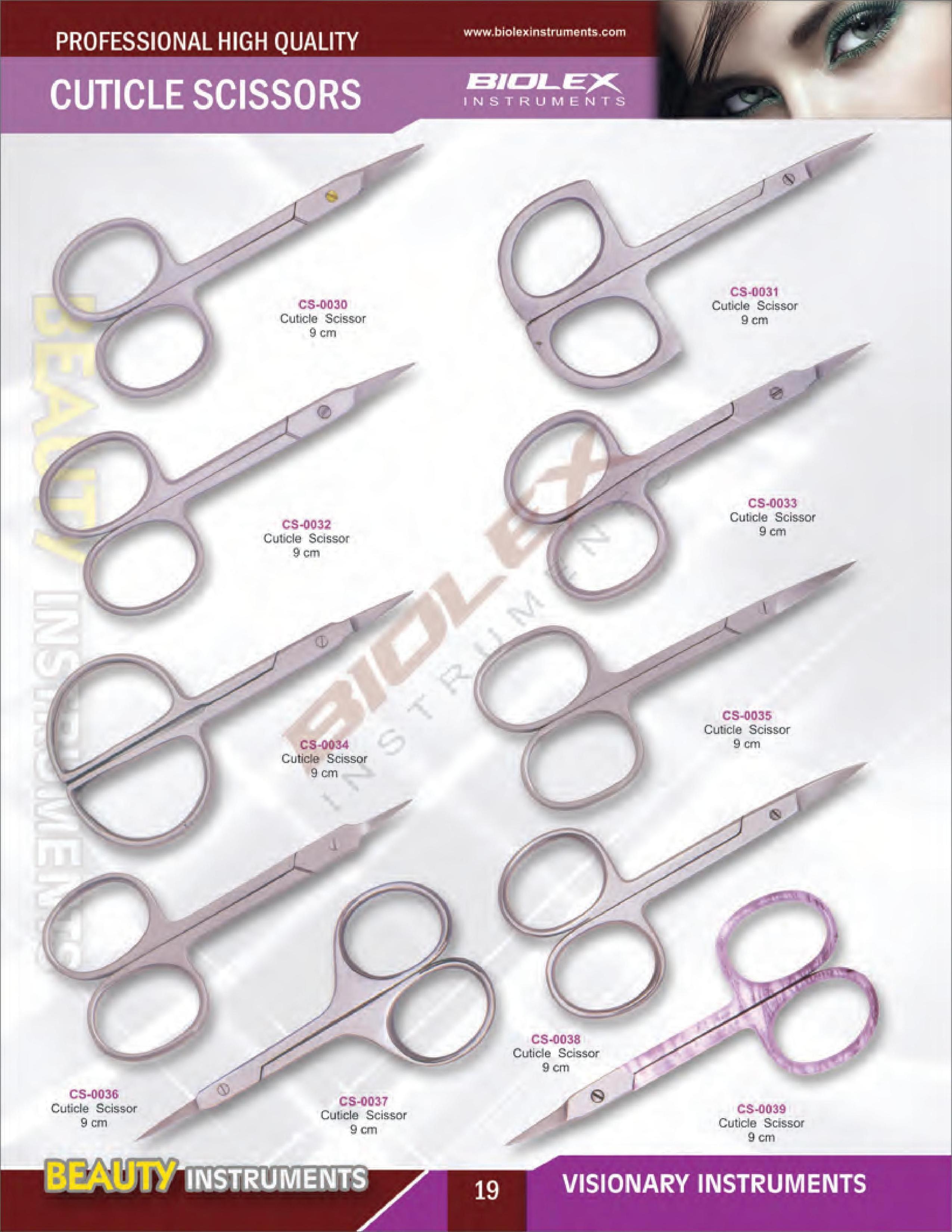 Own brand stainless steel eyelash eyebrow scissors and private label eyelash tweezers for false eyelash