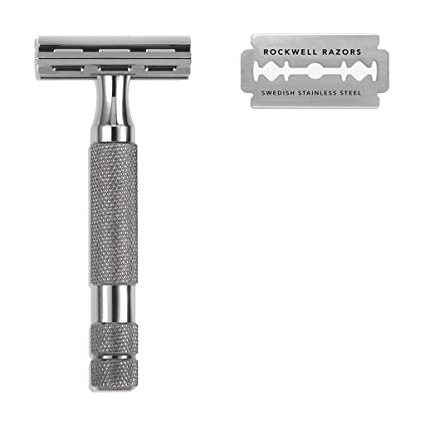 High quality adjustable double edge safety razor for barber straight shaving razor private label safety