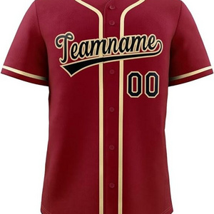 Custom sublimated Team Name Logo Number Printing sports baseball wear uniform jackets women men Baseball jerseys