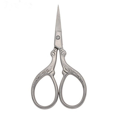 Own brand stainless steel eyelash eyebrow scissors and private label eyelash tweezers for false eyelash