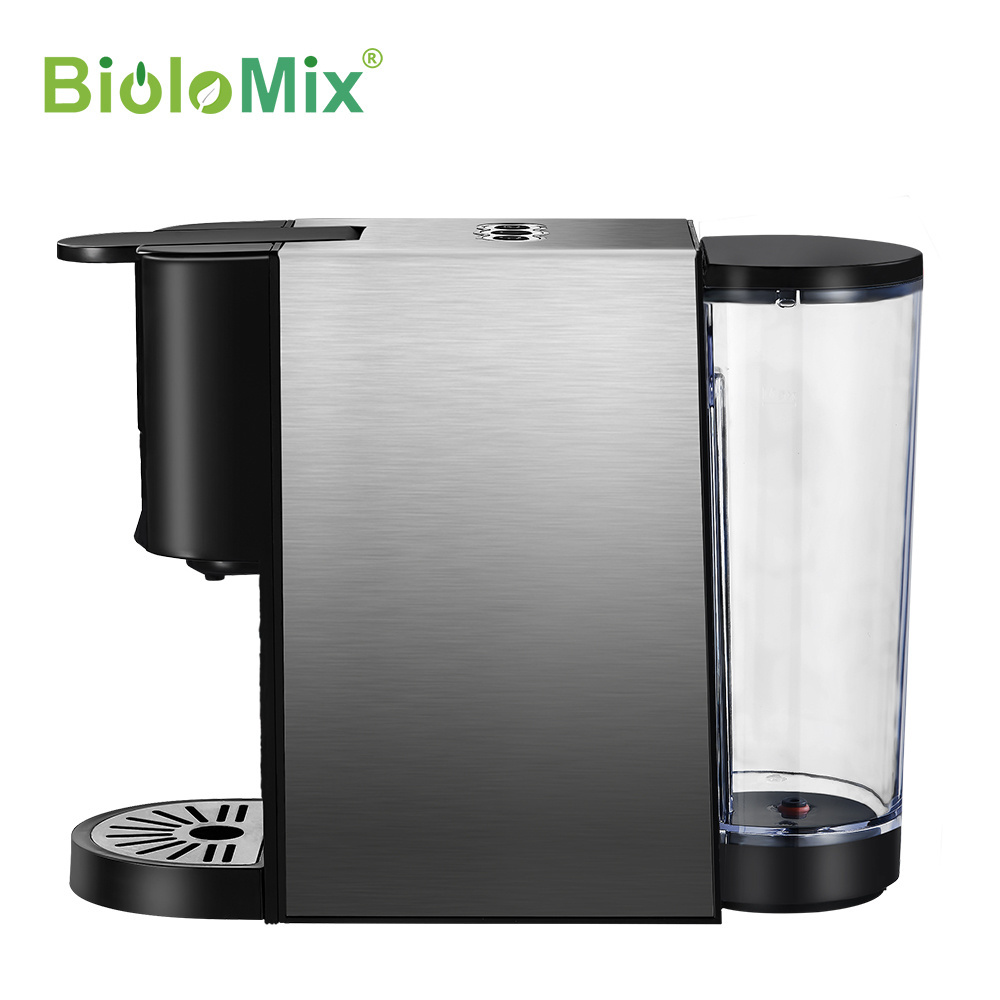 BioloMix 3 in 1 Espresso Coffee Machine 19Bar 1450W Multiple Capsule Coffee Makers Fit Nespresso,Dolce Gusto and Coffee Powder