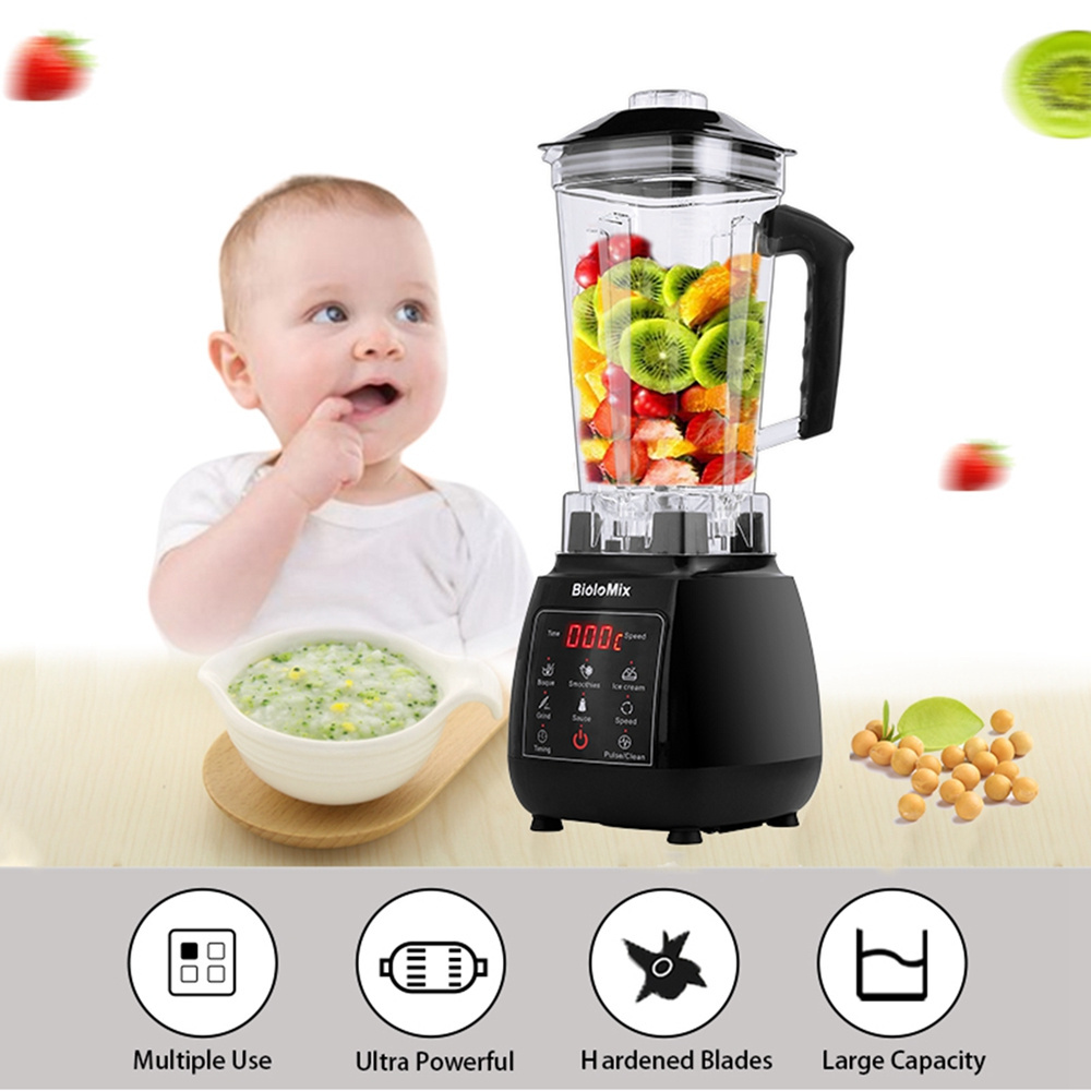 Factory Wholesale Food Grade Electric Fruits Table Mixer Blender Grinder For Household Commercial Use Kitchen Appliances