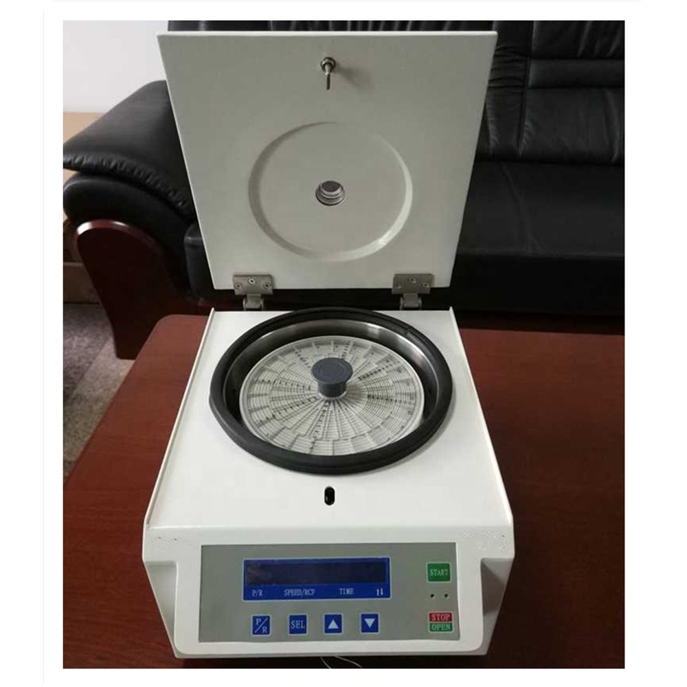 high quality hematocrit centrifuge 24 tube 75mm capillary tube  blood capillary centrifuge