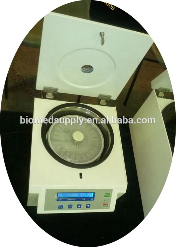 high quality hematocrit centrifuge 24 tube 75mm capillary tube  blood capillary centrifuge