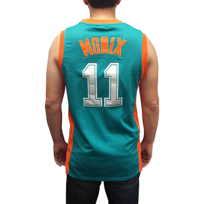 Costume Movie Basketball Shirt #11 Green Basketball USA Team Jersey