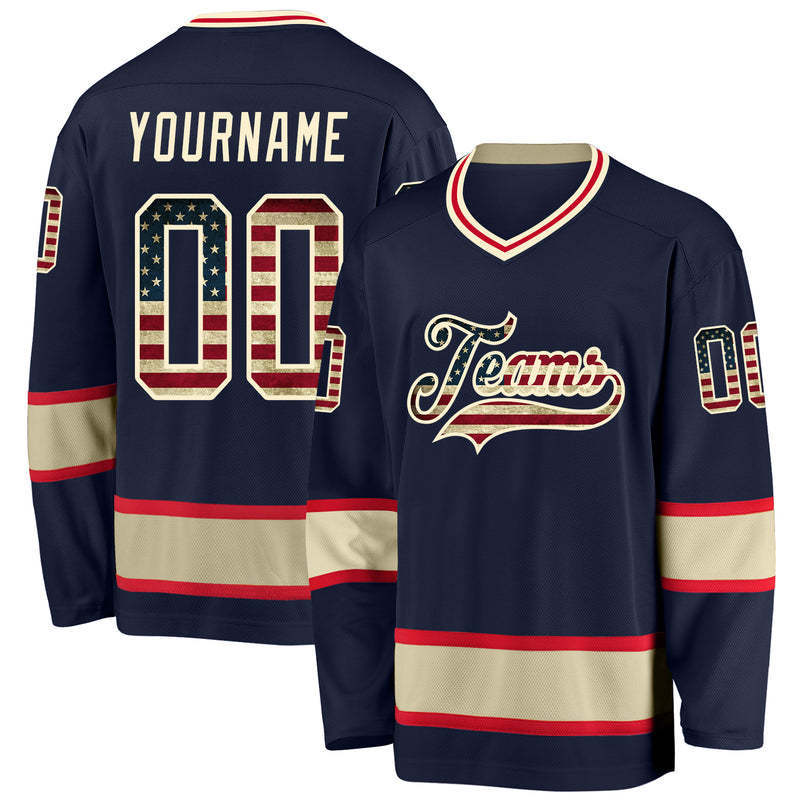 Custom sublimated tackle twill name number ice hockey wear black ice hockey uniform jersey