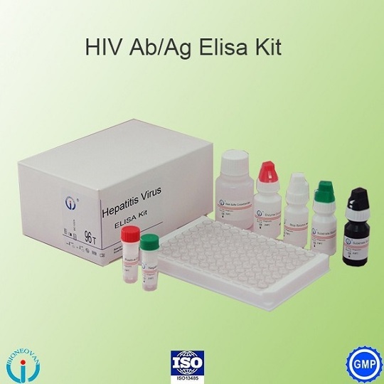 rapid hiv test, 4th generation hiv ab /ag elisa test kit