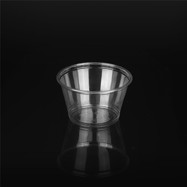 Z40 Clear plastic sauce container with lid disposable mini cup for sauce 2oz 4oz