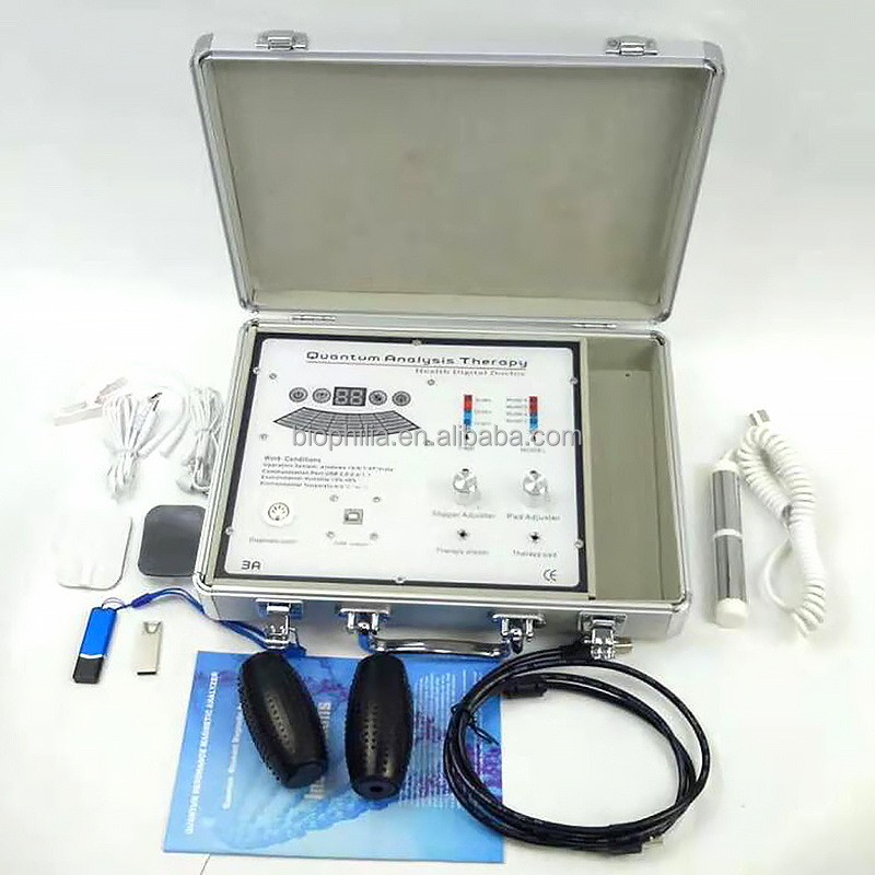 High quanitly  bio-electric system therapy 2 in1 science products bioresonance magnetic quantum analyzer