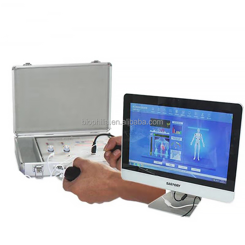 High quanitly  bio-electric system therapy 2 in1 science products bioresonance magnetic quantum analyzer