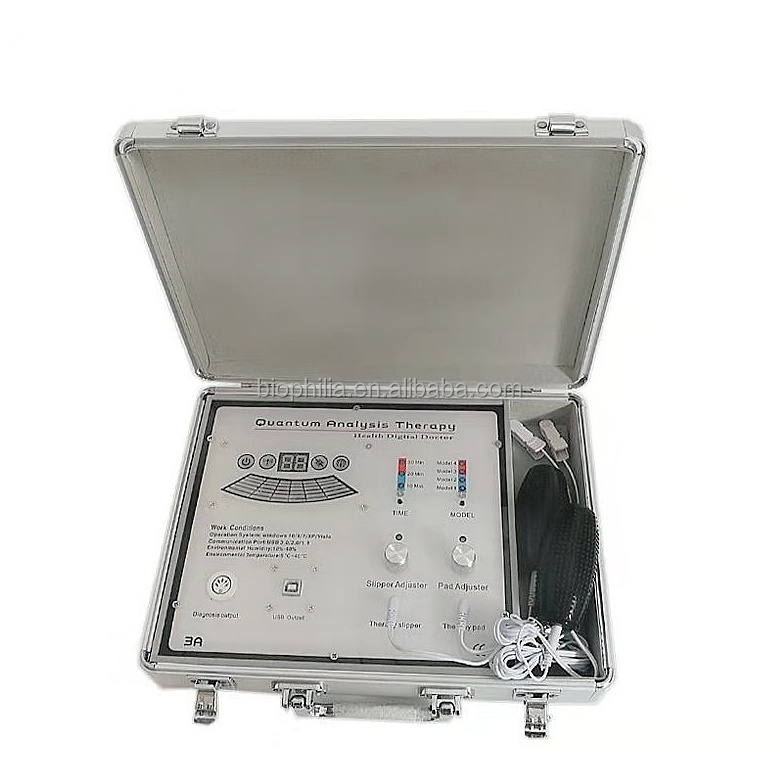 High quanitly  bio-electric system therapy 2 in1 science products bioresonance magnetic quantum analyzer