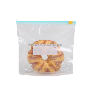 Custom logo eco friendly pla bag compostable biodegradable ziplock sandwich bags