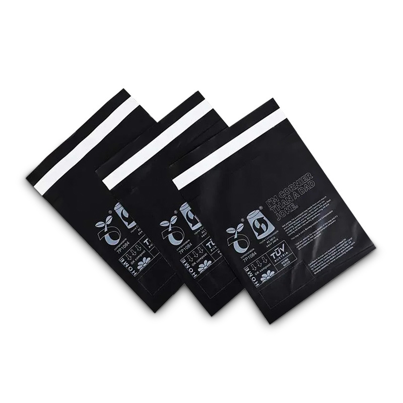 eco friendly bag corn starch mailer plastic mailing bags self-sealing plastic shipping mailing bags