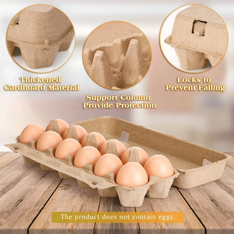 Wholesale High Quality Eco-friendly Custom Egg Shape Package Recycled Egg Paper Box for Sale