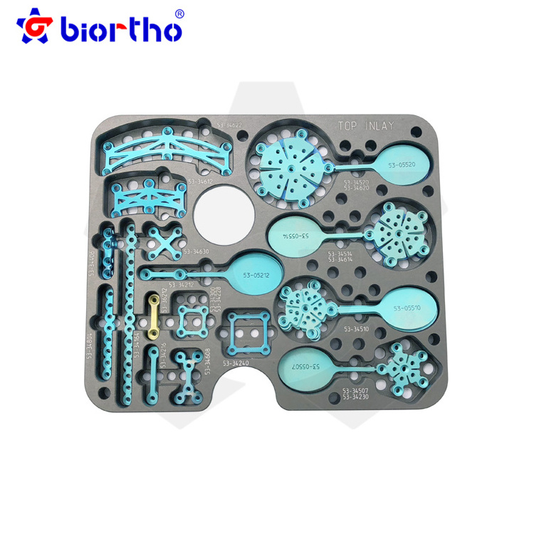 Maxillofacial Universal Neuro Low Profile Fixation Module Plate/Skull Base Plates/Mesh/Screws Orthopedic Implants instruments