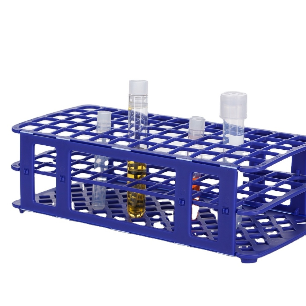 Multifunction Test Tube Holder Rack For Different Size Tube Display With Silicone