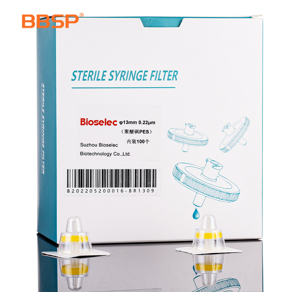 Syringe Filter price Sterile 0.22 um Syringe Filters From Factory