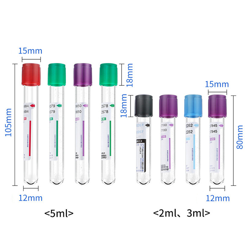 High Quality EDTA K2 K3 Vacuum Blood Collection Tube PET Plastic EDTA Tube for laboratory