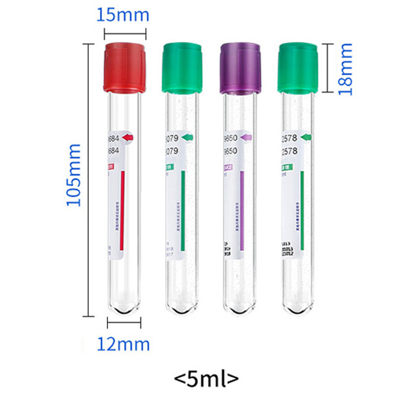 High Quality EDTA K2 K3 Vacuum Blood Collection Tube PET Plastic EDTA Tube for laboratory