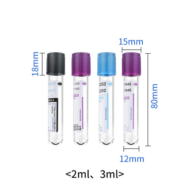 High Quality EDTA K2 K3 Vacuum Blood Collection Tube PET Plastic EDTA Tube for laboratory