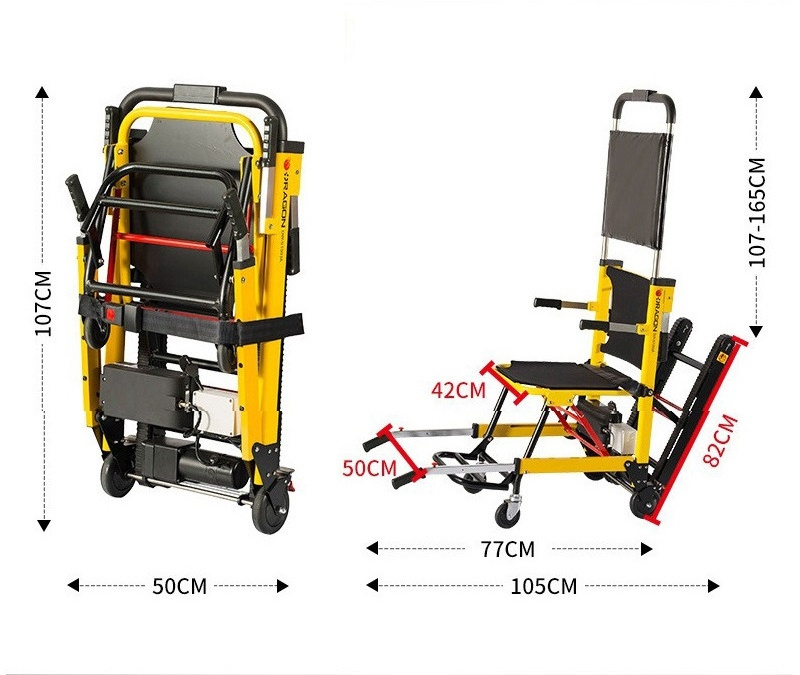 stair climbing wheelchair automatically up and down the stairs for the elderly