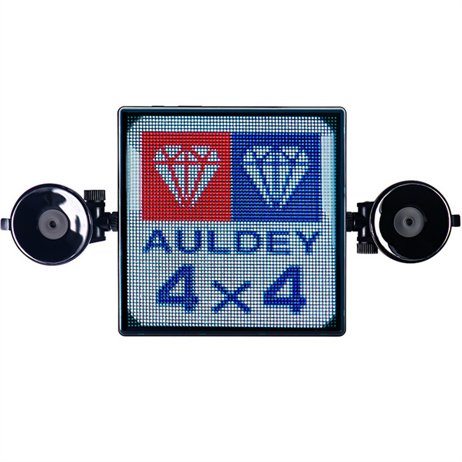 New Arrival Gift Car Led Digital Display Boards GIF display car screen animation led sign