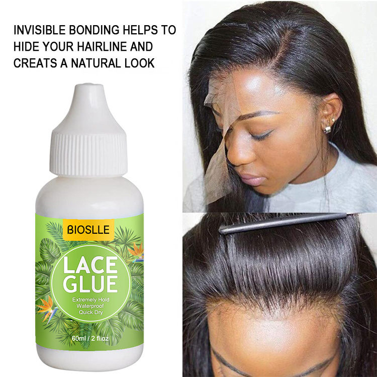 Private Label Waterproof Extreme Hold Invisible Hair Bond Lace Wig Adhesive Strong Hold Clear Lace Glue