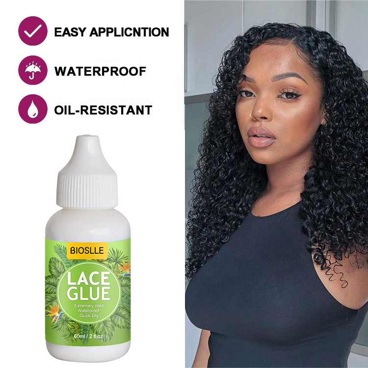 Private Label Waterproof Extreme Hold Invisible Hair Bond Lace Wig Adhesive Strong Hold Clear Lace Glue