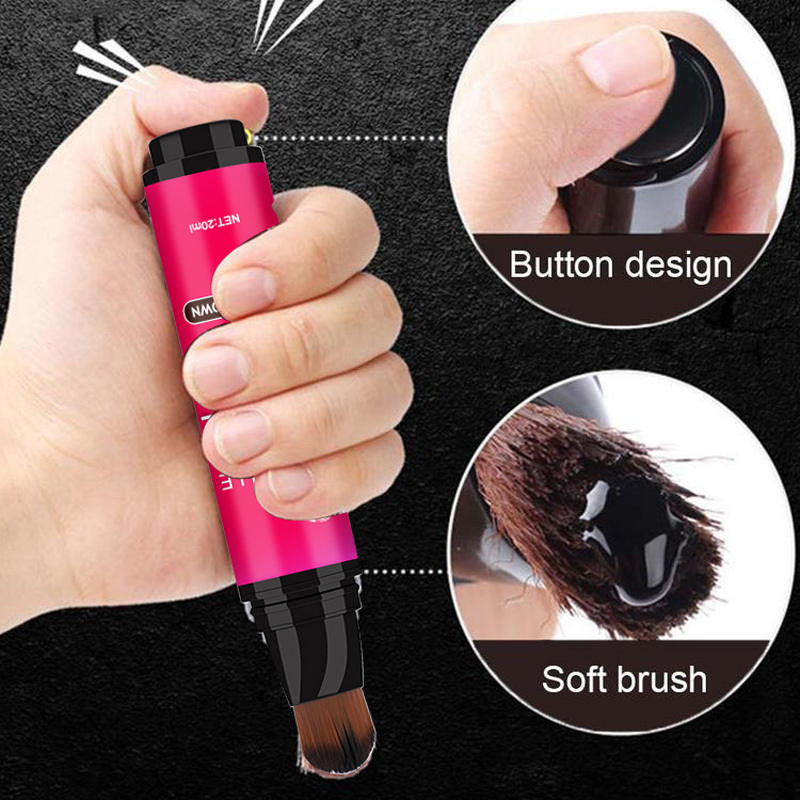 BIOSLLE Private Label Hairs Dye Stick Touch Up Root Concealer Black Dark Brown Brown Natural Hair Dye Brush Pen