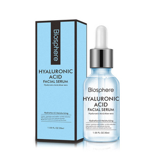 Hyaluronic acid anti wrinkle cosmetic bulk natural facial treatment serum