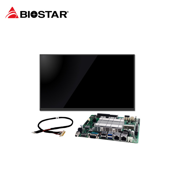 BIOSTAR BIELK-IHT J6412 with LCD panel AUO 15.6 v5.0 hmi IPC motherboard