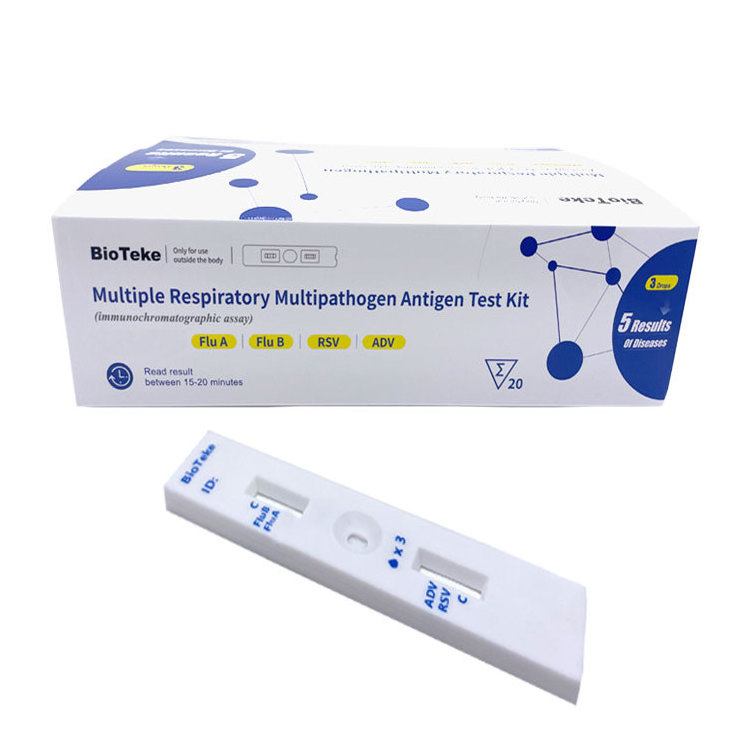 Test Kits Manufacturer Infectious Disease Strep A Influenza A/B Adenovirus RSV Respiratory Syncytial Virus Antigen Test Kits