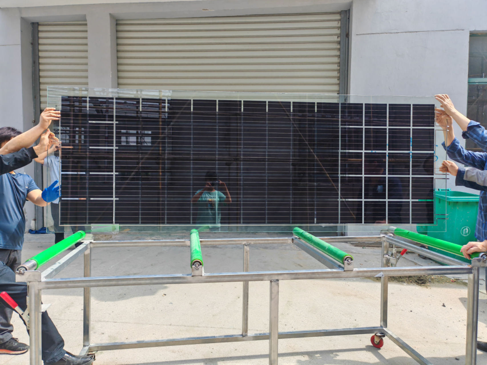 450W Amorphous Thin Film Transparent Solar Panel for Building Integrated Photovoltaic BIPV Systems