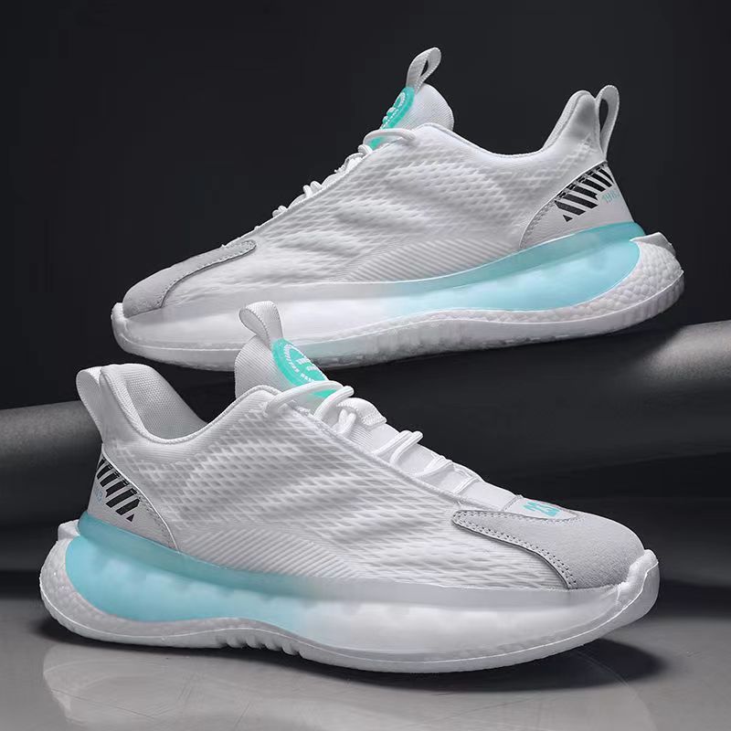 Latest factory wholesale low price popcorn sole mesh breathable shoes men sport sneakers