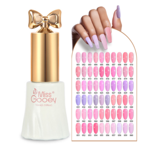 NEW Trend Long Lasting Custom Logo Soak Off 10ml Nail Gel Polish Private Label Color Nail Polish Set UV Gel Polish Nail Glue