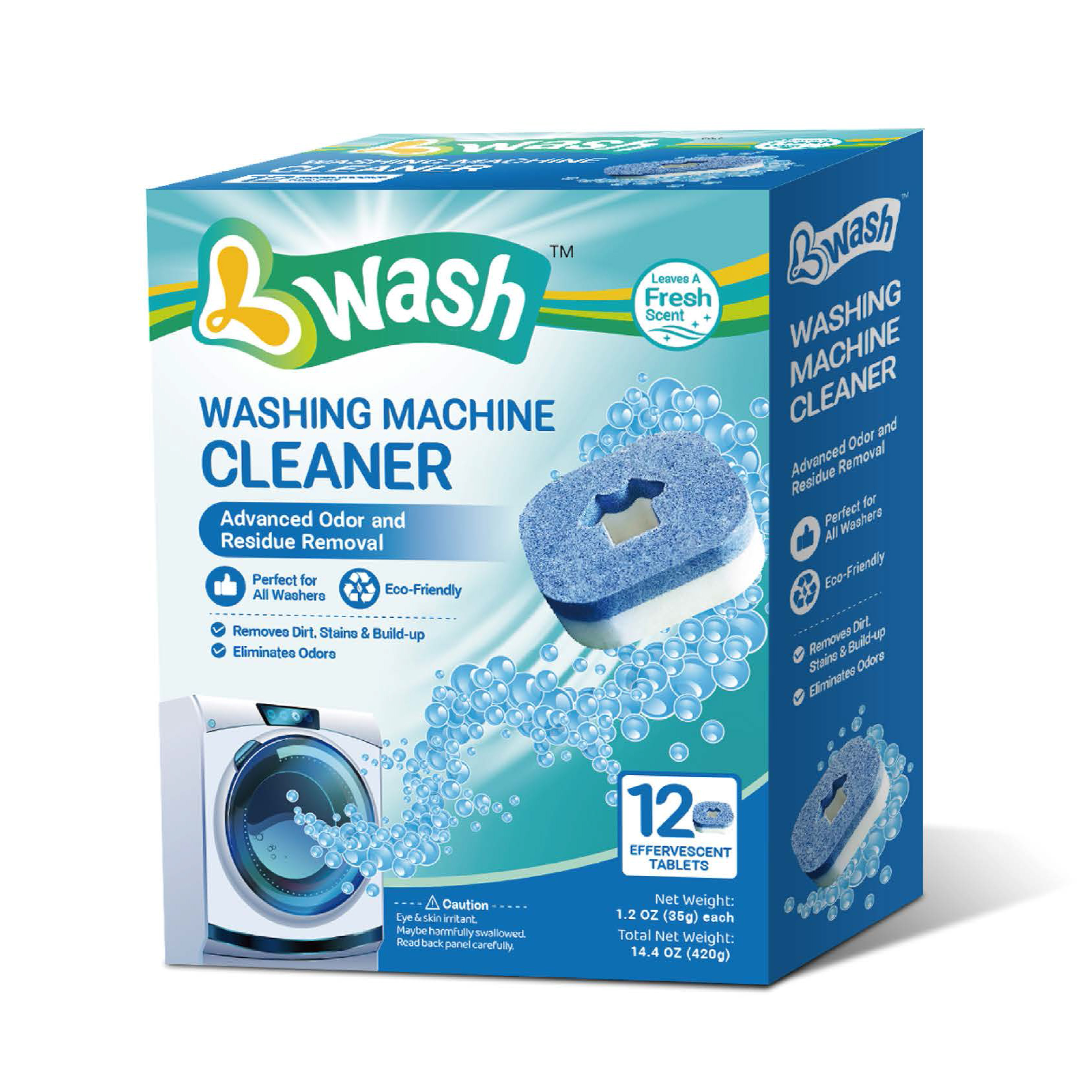 Washing Machine Cleaner Effervescent Tablets Deep Cleaning Tablets